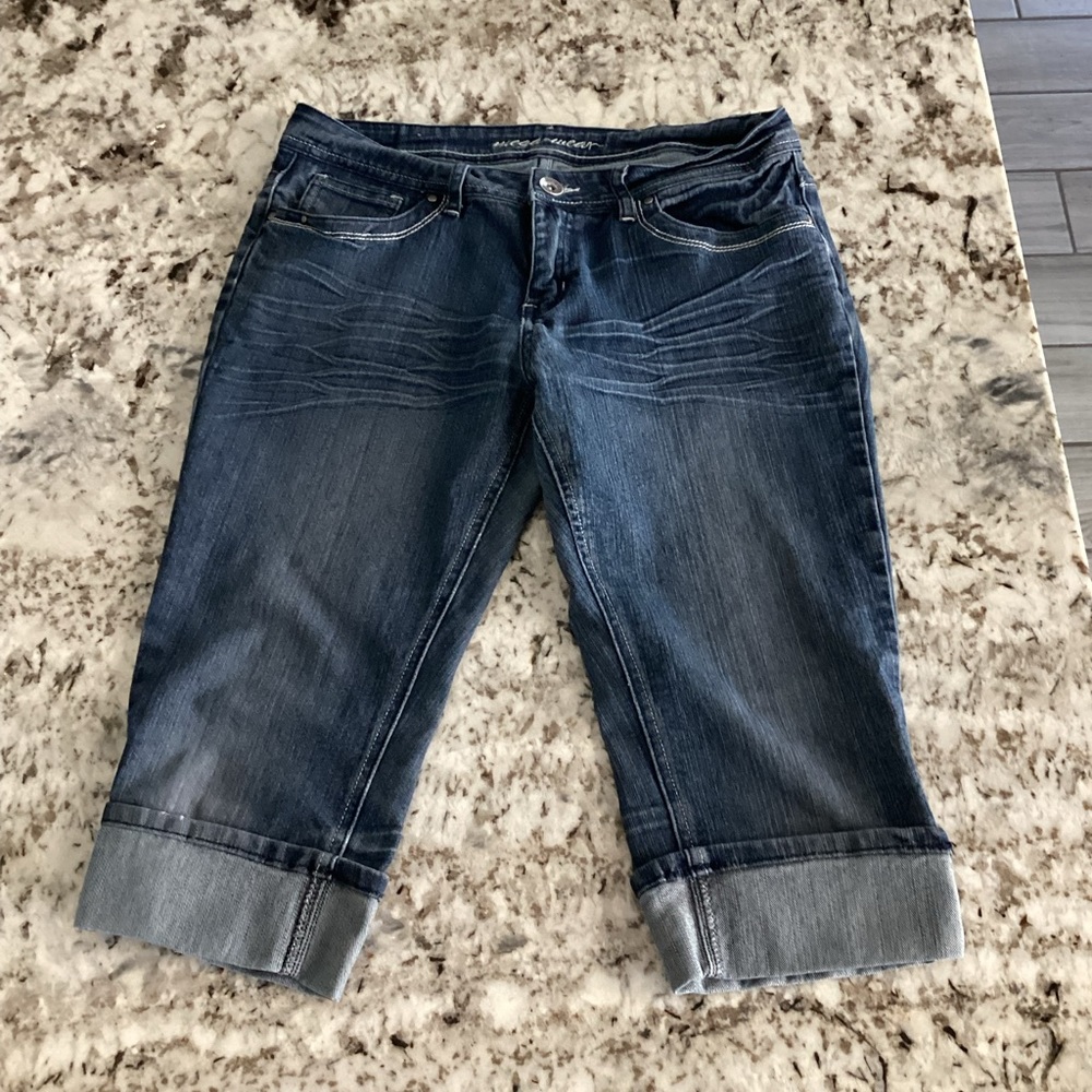 Mega Wear, 8, Denim Capris